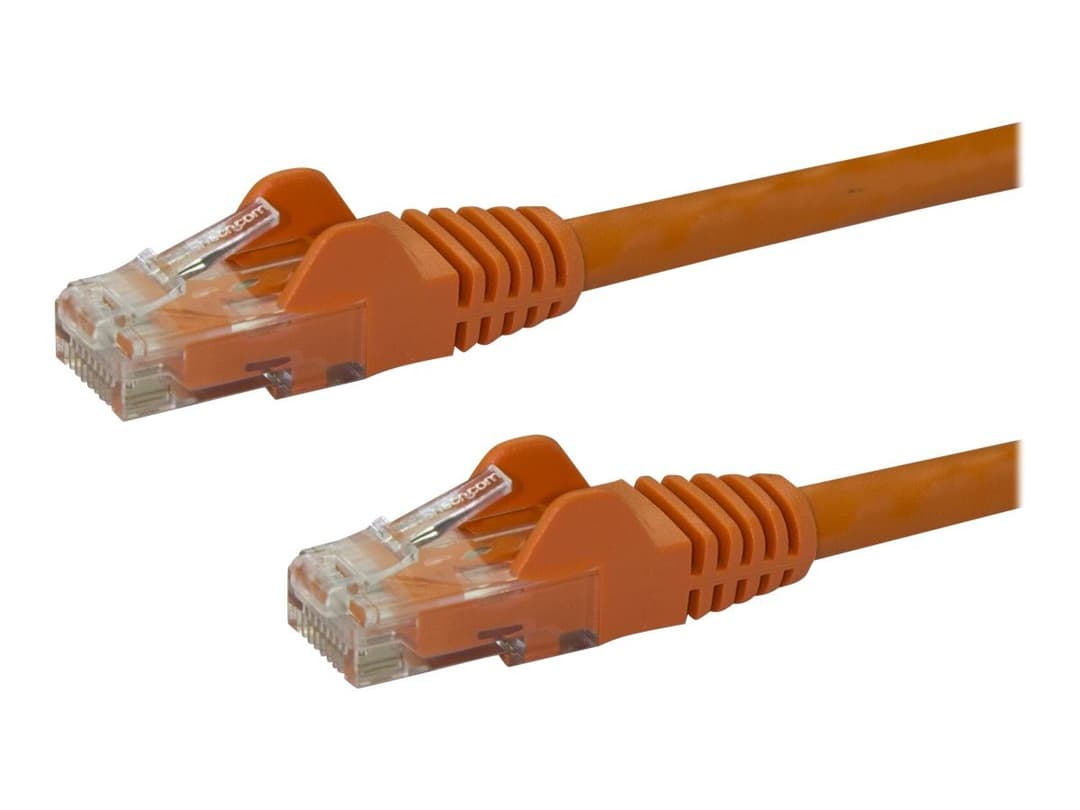 StarTech N6PATC10MOR CAT6 Ethernet Cable 10m Orange - Image 1