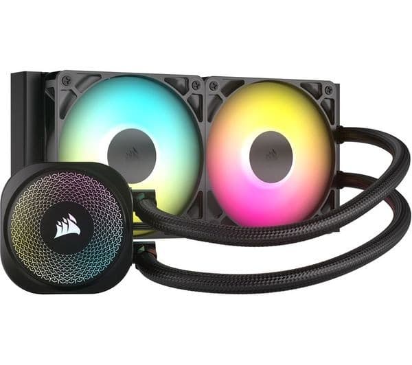 CORSAIR Nautilus RS ARGB Liquid CPU Cooler - 240 mm, Black