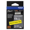 Brother TZe-S631 Strong Adhesive Laminated Labelling Tape 12mm x 8m - Black on Yellow thumbnail 3