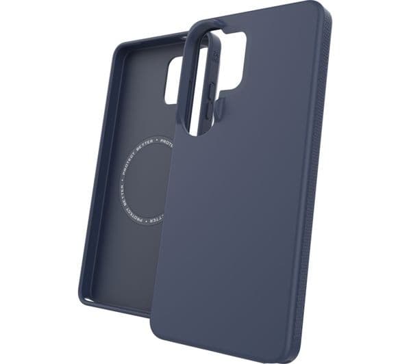 ZAGG Milan Snap Samsung Galaxy S26 Ultra Case Navy - Image 1