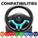 Subsonic Superdrive SV250-S Steering Wheel for Switch 2 & Switch Blue thumbnail 8