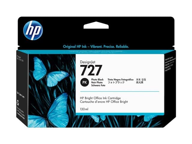 HP 727 - photo black - original - DesignJet - ink cartridge - Image 3
