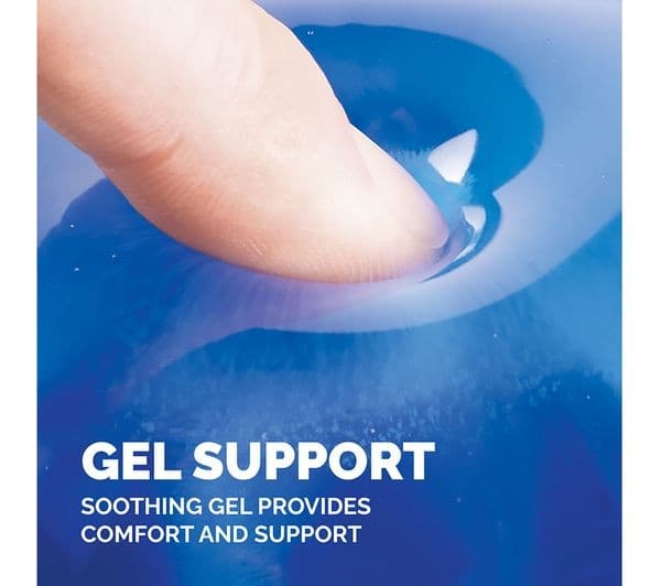 Fellowes Crystals Gel Mouse Mat with Wrist Rest - Blue - Image 3