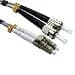 Cables Direct 0.5m OM1 Fibre Optic Cable, LC - ST (Multi-Mode) thumbnail 3