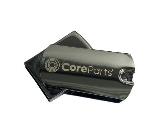 CoreParts 64GB USB 3.0 Swivel Flash Drive - White