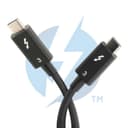 Plugable Technologies Thunderbolt 3 Cable TBT3-40G80CM 80cm (2.6ft) - 40Gbps, 100W (20V, 5A) Charging, Thunderbolt-Certified USB-C, Driverless thumbnail 2