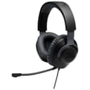 JBL Quantum 100 Wired Over-Ear Gaming Headset with Detachable Mic - PS4, PS5, Xbox, PC, Switch - Black thumbnail 1
