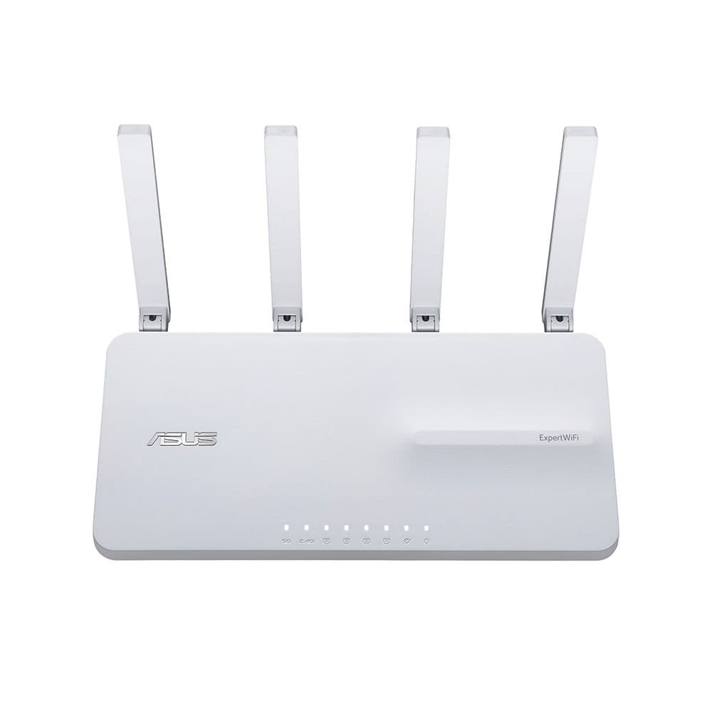 ASUS ExpertWiFi EBR63 AX3000 Dual-Band Wi-Fi 6 All-in-One Access Point with Router, Switch and Security Gateway White - Image 1