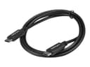 StarTech.com USB2CC1M USB-C to USB-C Cable USB 2.0 1m - Black thumbnail 2