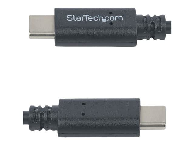 StarTech.com USB2CC1M USB-C to USB-C Cable USB 2.0 1m - Black - Image 4