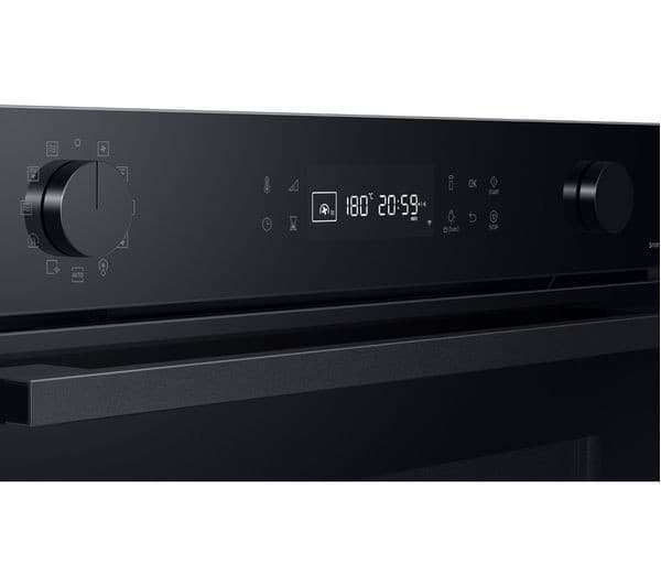 SAMSUNG Bespoke Series 4 NQ5B4553FBK/U4 Built-in Compact Combination Microwave, 50L - Black Glass - Image 3