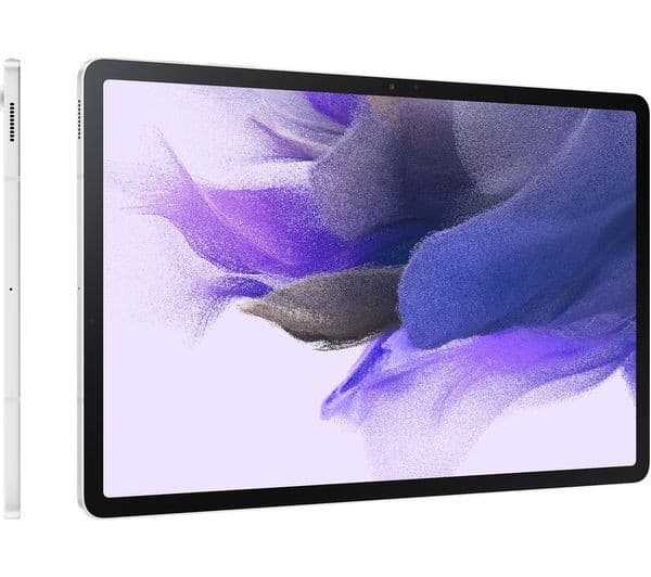 Samsung Galaxy Tab S7 FE 12.4-inch 5G 128GB 6GB RAM Tablet with S Pen - Mystic Silver - Image 2