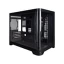 1st Player UV6 Tempered Glass Micro ATX Gaming Case - Black thumbnail 1