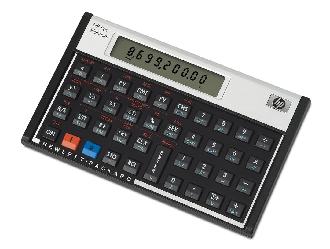 HP 12c Platinum Financial Calculator (F2231AA) - Image 2