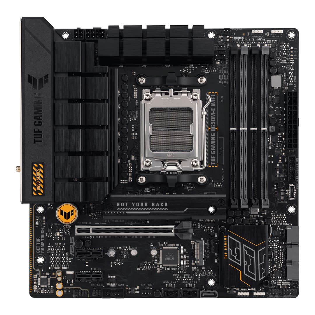 ASUS TUF GAMING B650M-E WIFI AMD B650 Socket AM5 micro ATX - Image 1