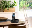Alcatel F860 Voice ATL1423556 Cordless Phone with Answer Machine, Black - Triple Handsets thumbnail 3