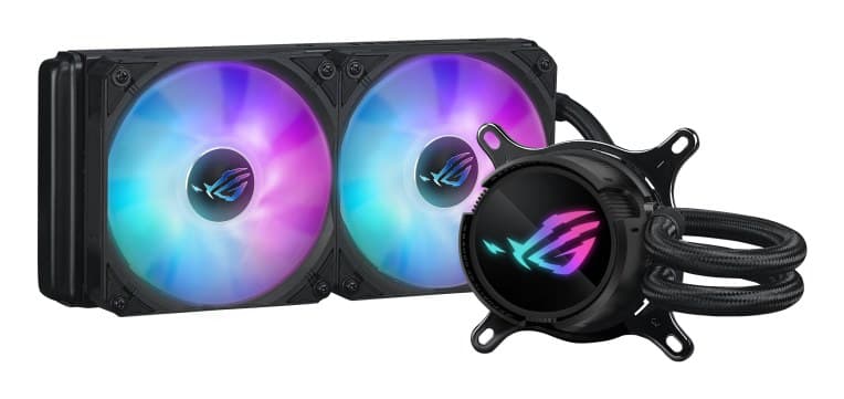 ASUS ROG Strix LC III 240 ARGB Intel/AMD AIO Liquid CPU Cooler - Black