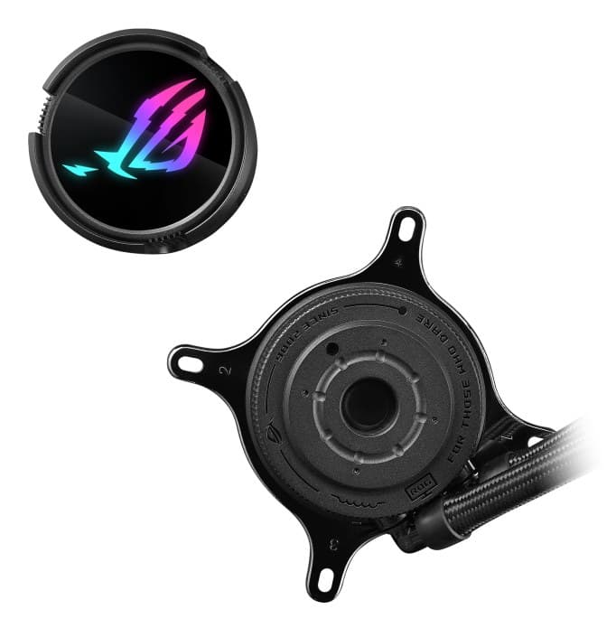 ASUS ROG Strix LC III 240 ARGB Intel/AMD AIO Liquid CPU Cooler - Black - Image 4