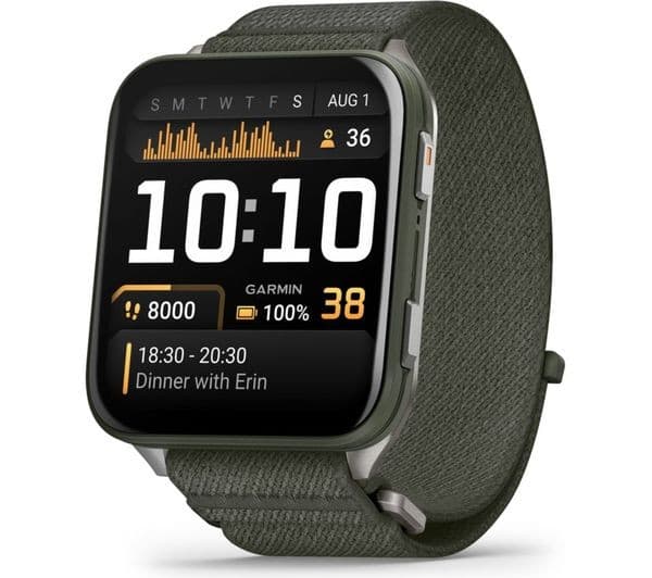 Garmin Venu X1 GPS Smartwatch - Titanium & Moss - Image 7