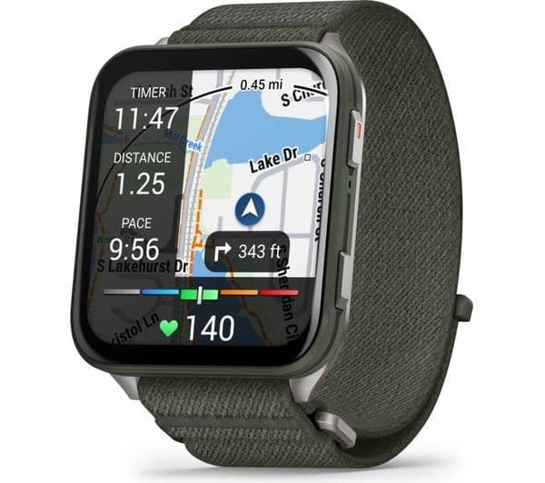 Garmin Venu X1 GPS Smartwatch - Titanium & Moss - Image 9