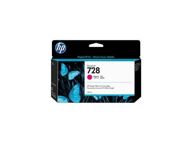 HP 728 Original DesignJet Ink Cartridge 130ml - Magenta - Image 2