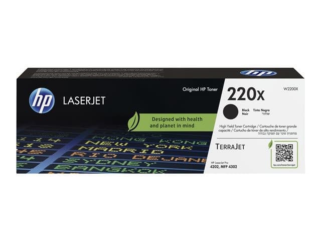 HP 220X High Yield Original LaserJet Toner Cartridge - Black - Image 4