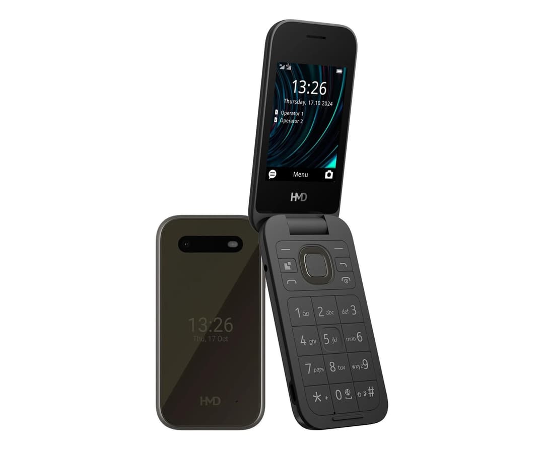 HMD 2660 FLIP TA-1711 Flip Phone - Black - Image 3