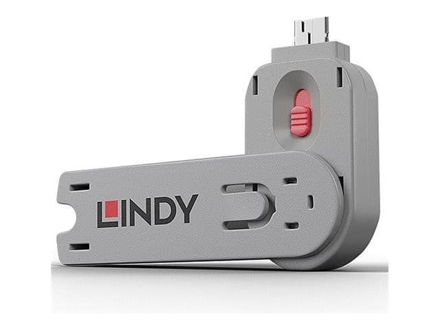 Lindy USB-A Port Blocker Extra Key, Pink (1x Key)