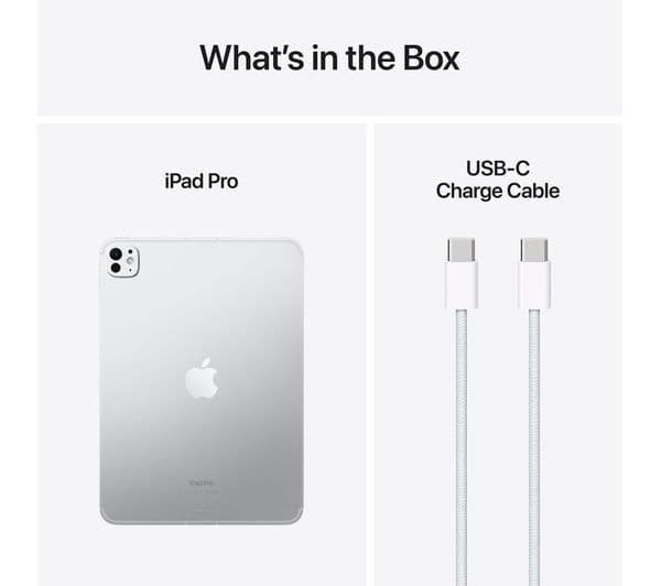 APPLE 11" iPad Pro (2024) - 1 TB, Silver, Nano-texture display - Image 2