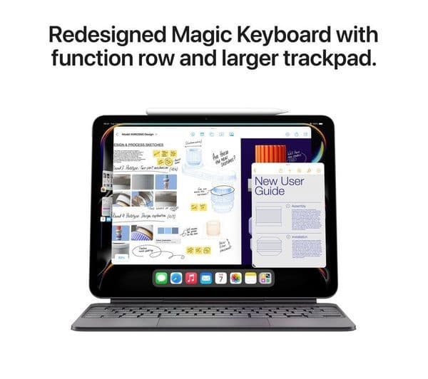 APPLE 11" iPad Pro (2024) - 1 TB, Silver, Nano-texture display - Image 9