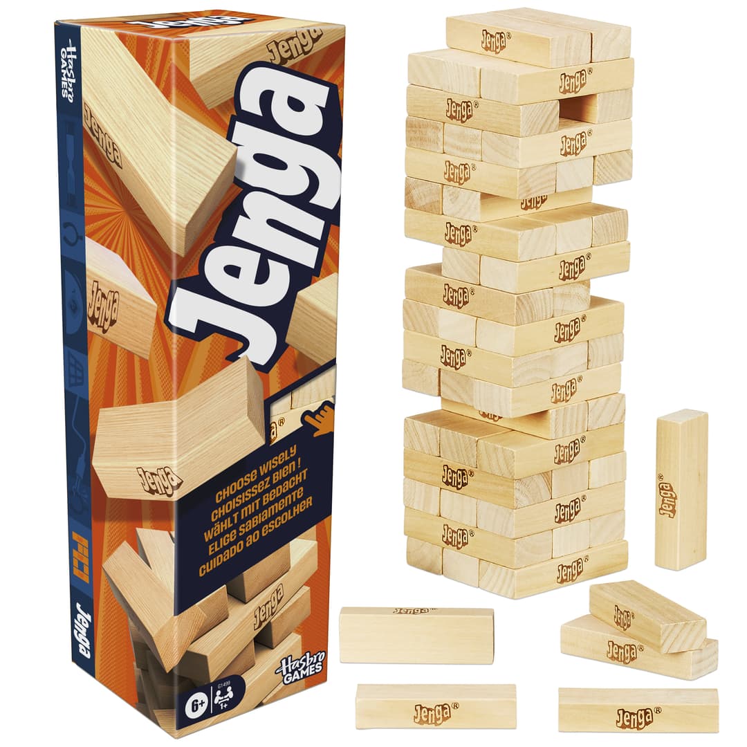 Hasbro Gaming Jenga Game with Digital Die (G1499) - Image 2