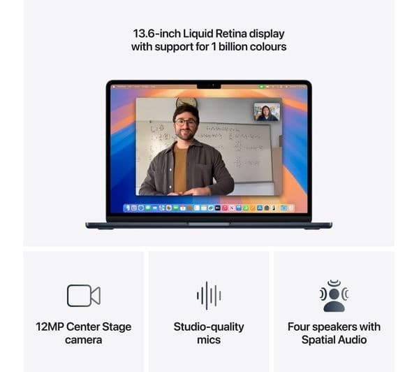 Apple MacBook Air 13-inch M4 16GB 256GB - Midnight - Image 5