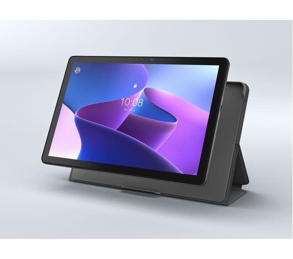 LENOVO Tab M10 3rd Gen Folio Case - Grey - Image 2