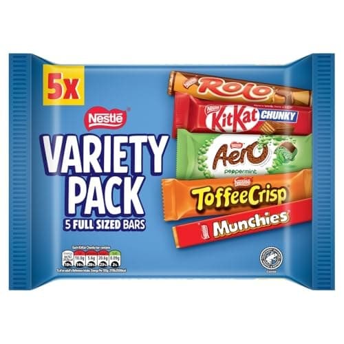 Nestlé Variety Milk Chocolate Bar Multipack 218g