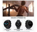 Garmin Fenix 8 AMOLED 47mm Standard - Slate Grey with Black Band thumbnail 4