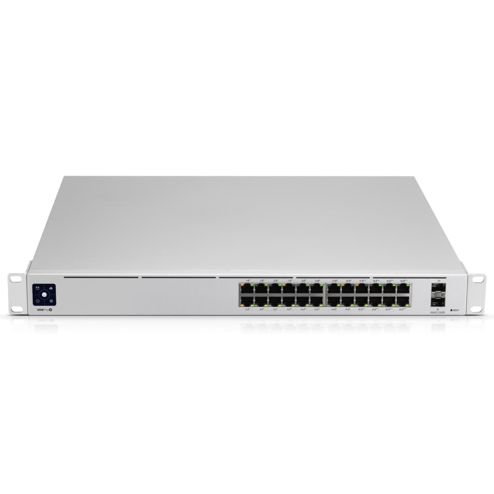 Ubiquiti UniFi USW-Pro-24-PoE Gen2 Managed Layer 3 Gigabit Network Switch - 24 PoE Ports (16x PoE+, 8x PoE++), 2x 10G SFP+, 400W PoE Budget, 1U Rackmount - Image 6
