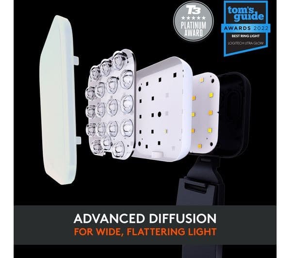 LOGITECH Litra Glow Streaming Light Black - Image 3