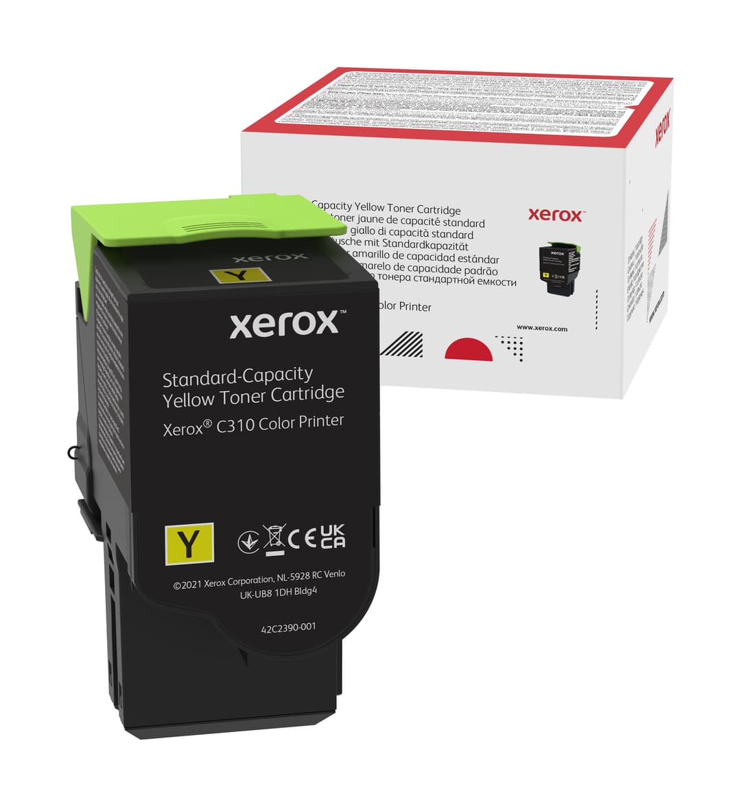Xerox 006R04359 Yellow Standard Capacity Toner Cartridge (2,000 pages) for C310/C315 - Image 1