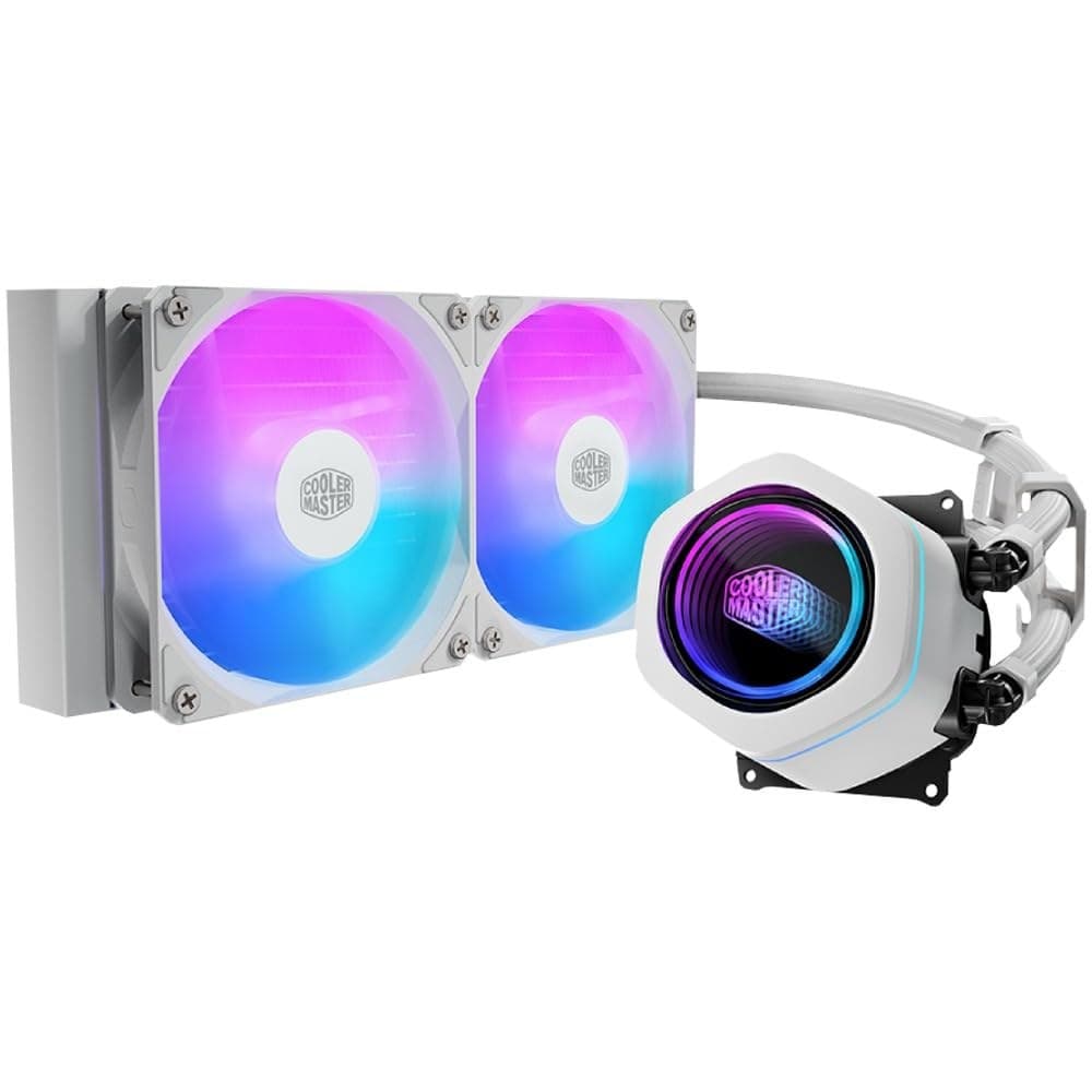 Cooler Master MasterLiquid Core Nex ARGB AIO CPU Cooler 240mm - White