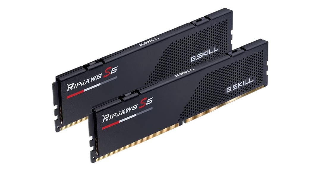 G.Skill Ripjaws S5 F5-6000J3040G32GX2-RS5K 64 GB (2 x 32 GB) DDR5 6000 MHz CL30 Matte Black Desktop Memory Kit - Image 2