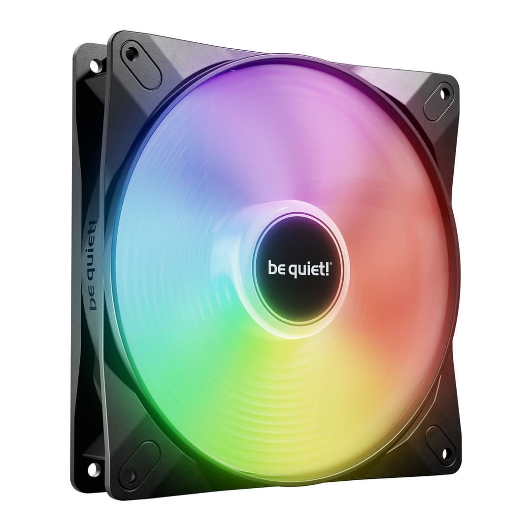 be quiet! Light Wings LX High Speed 140mm ARGB 9 Blades PWM Case Fan - Black - Image 2