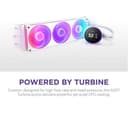 NZXT Kraken Elite 360 RGB Liquid CPU Cooler White thumbnail 6