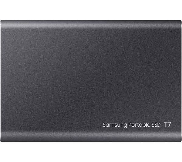 Samsung T7 Portable SSD USB 3.2 Gen 2 2TB - Grey - Image 4