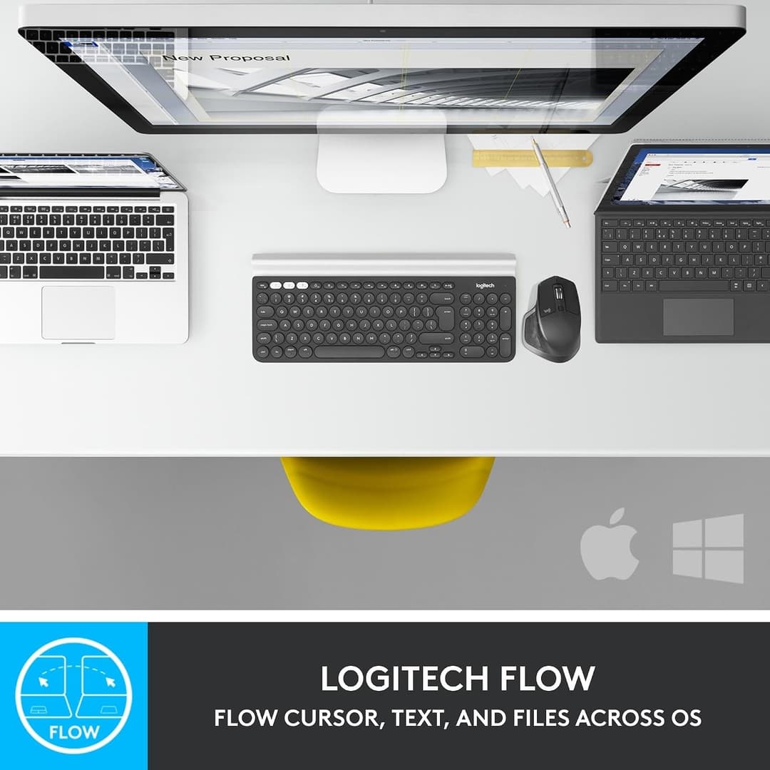 Logitech MX Master 2S Bluetooth Edition Wireless Mouse - Graphite - Image 2
