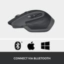 Logitech MX Master 2S Bluetooth Edition Wireless Mouse - Graphite thumbnail 7