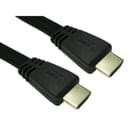 Cables Direct Flat HDMI 1.4 High Speed with Ethernet Cable - 5m thumbnail 1