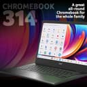 Acer Chromebook 314 CBOA314-1H 14-inch Full HD Intel Celeron N4500 4GB RAM Black - 64GB eMMC thumbnail 2