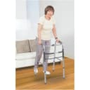 Aidapt VP129F Lightweight Aluminium Folding Walking Frame - Unwheeled thumbnail 2