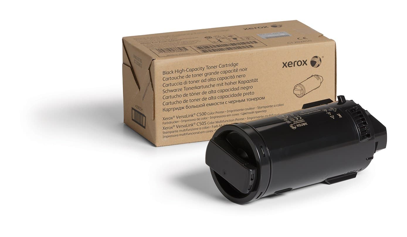 Xerox 106R03876 High Capacity Black Toner Cartridge (12,100 pages) for VersaLink C500/C505