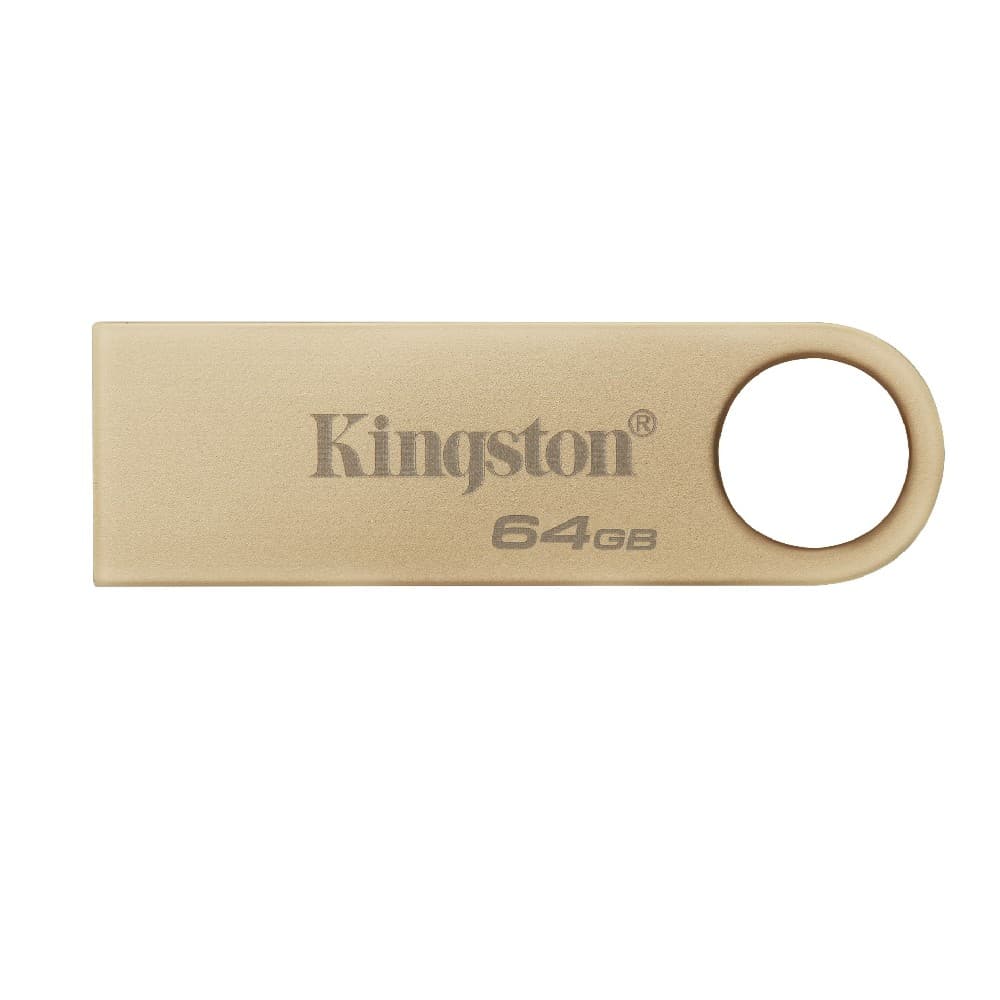 Kingston DataTraveler SE9 G3 USB 3.2 Gen 1 Flash Drive 64GB - Gold - Image 1